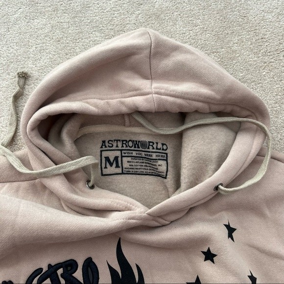 Travis Scott Astroworld Look Mom I Can Fly Hoodie Medium - Picture 10 of 11